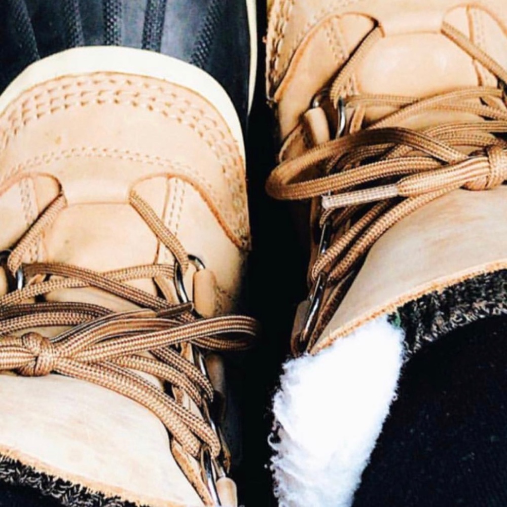 Sorel Caribou fleece lined waterproof boots